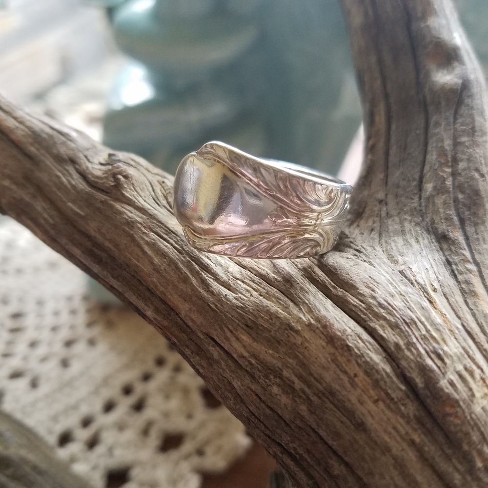 Handcrafted Spoon Ring - Picture 2 of 11